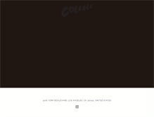 Tablet Screenshot of collagecoffee.com